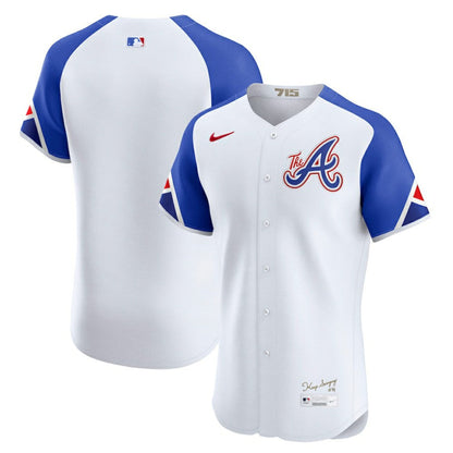 Atlanta Braves City Connect Elite Jersey - White | Nike