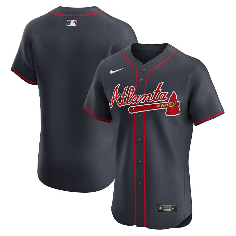 Atlanta Braves Alternate Elite Jersey - Navy | Nike