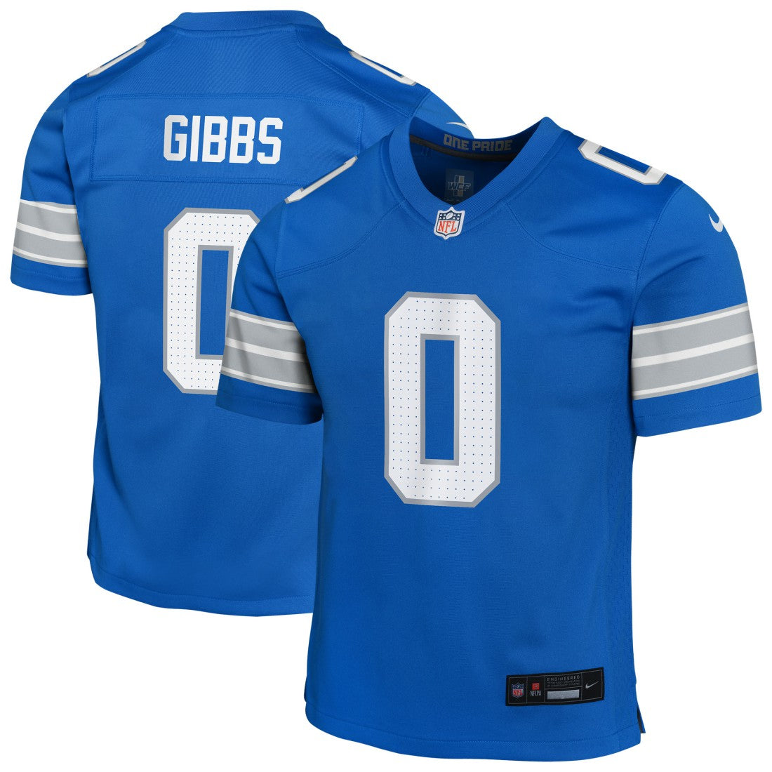 Jahmyr Gibbs Detroit Lions Youth Game Jersey - Blue | Nike on sale