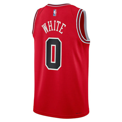 Coby White Chicago Bulls Youth Swingman Jersey sale - Red sale - Icon Edition cheap