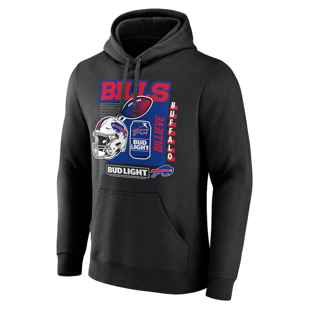 Buffalo Bills Bud Light Pullover Hoodie - Black cheap