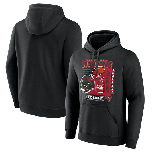 Tampa Bay Buccaneers Bud Light Pullover Hoodie - Black online
