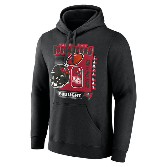 Tampa Bay Buccaneers Bud Light Pullover Hoodie - Black online