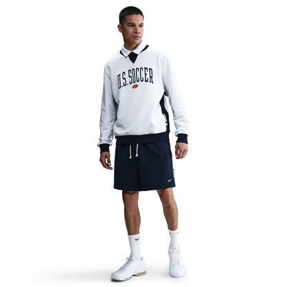 USMNT Standard Issue Pullover Sweatshirt - Heather Gray | Nike on sale