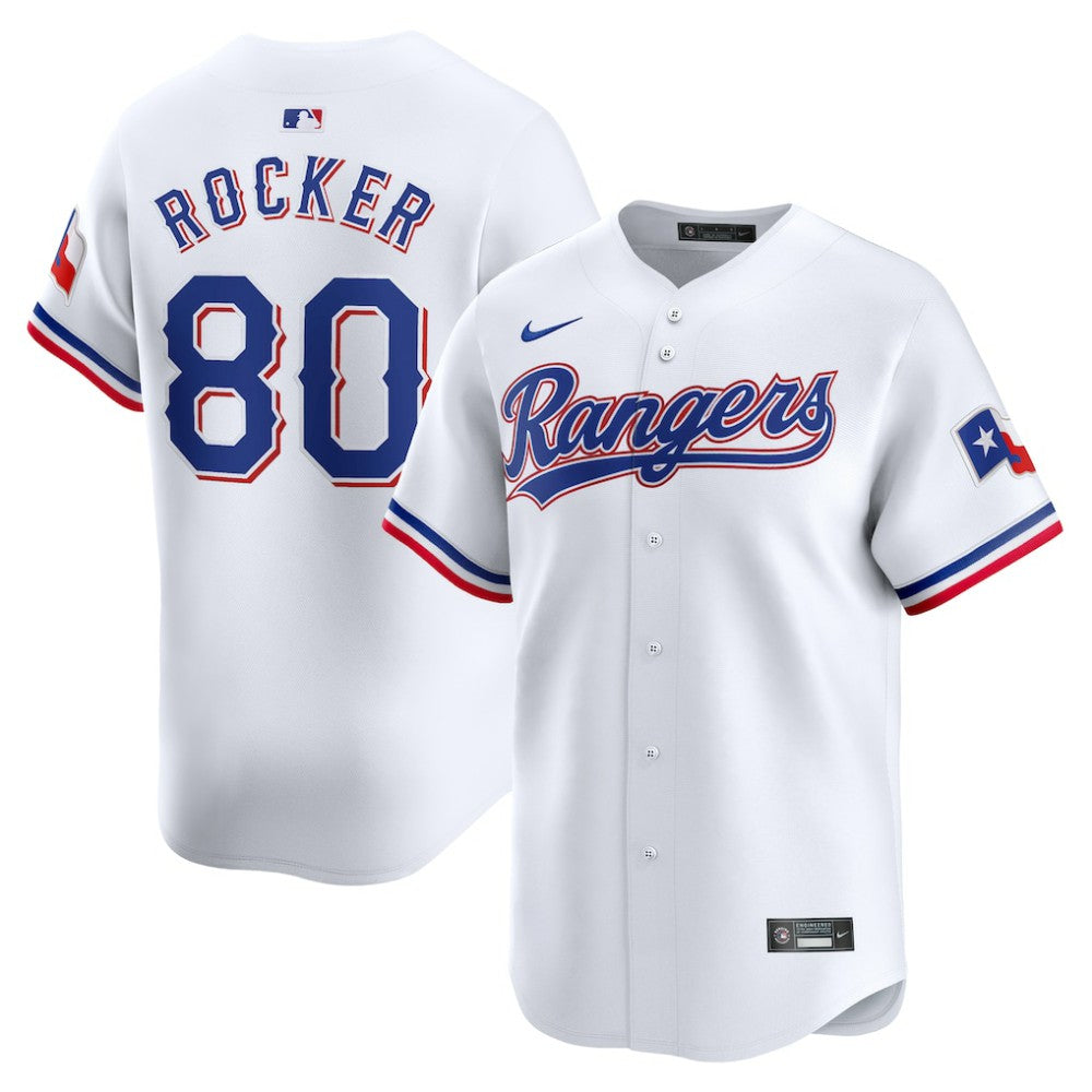 Kumar Rocker Texas Rangers Home Limited Player Jersey - White | Nike