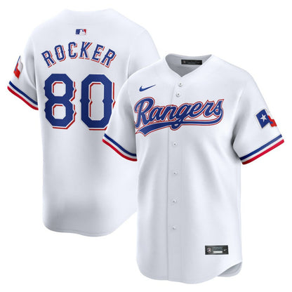 Kumar Rocker Texas Rangers Home Limited Player Jersey - White | Nike