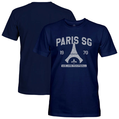 Paris Saint-Germain 1863FC Established T-Shirt - Navy cheap