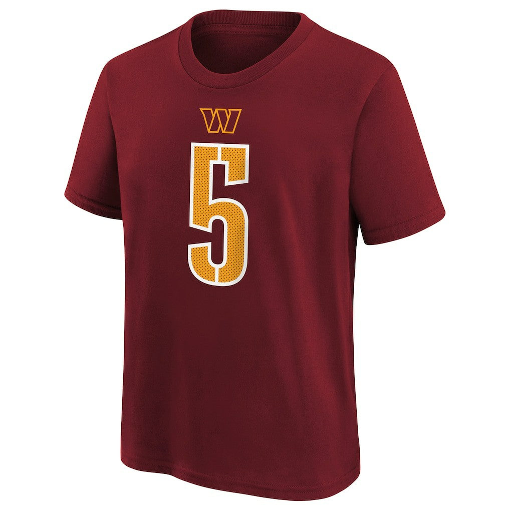 Jayden Daniels Washington Commanders Preschool Player Name & Number T-Shirt - Burgundy | Nike sale