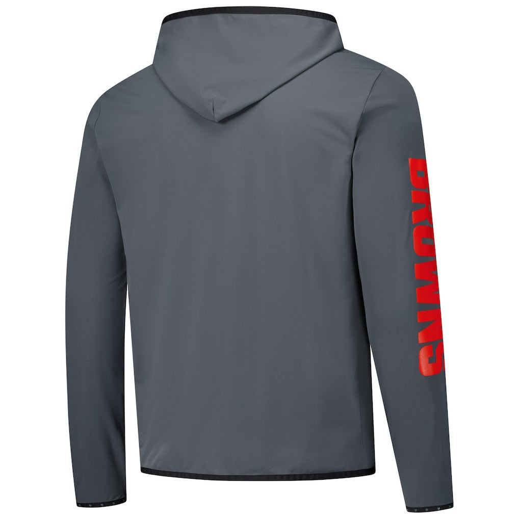 Cleveland Browns Greyson Clothiers Colorado Long Sleeve Hoodie T-Shirt - Charcoal for sale