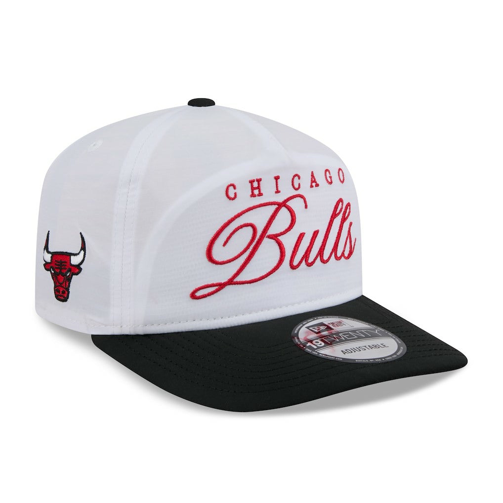 Chicago Bulls 2025 NBA Draft On-Stage Nylon 19TWENTY Adjustable Hat - White/Black | New Era for sale
