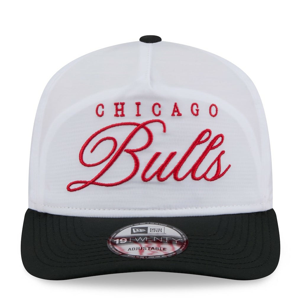 Chicago Bulls 2025 NBA Draft On-Stage Nylon 19TWENTY Adjustable Hat - White/Black | New Era for sale