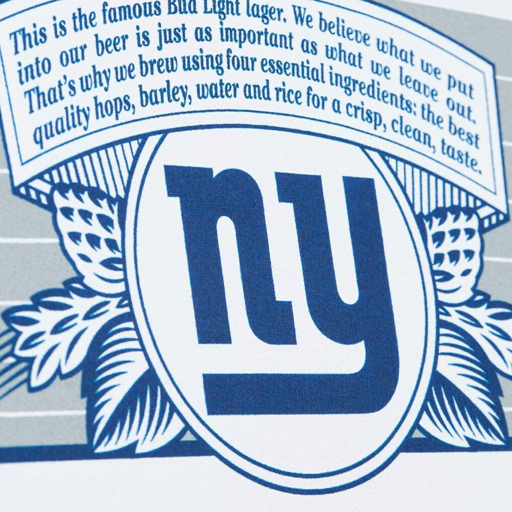 New York Giants x Bud Light The Crest Pullover Sweatshirt - White discount