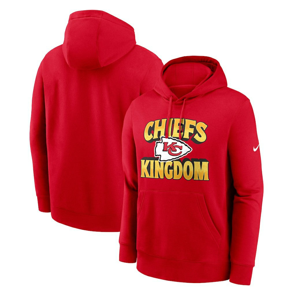 Kansas City Chiefs Hometown Fleece Pullover Hoodie - Red | Nike outlet
