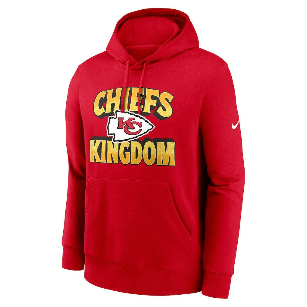 Kansas City Chiefs Hometown Fleece Pullover Hoodie - Red | Nike outlet
