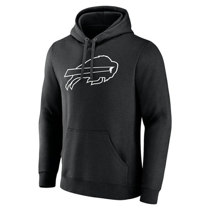 Buffalo Bills Personalized Name & Number Pullover Hoodie - Black sale