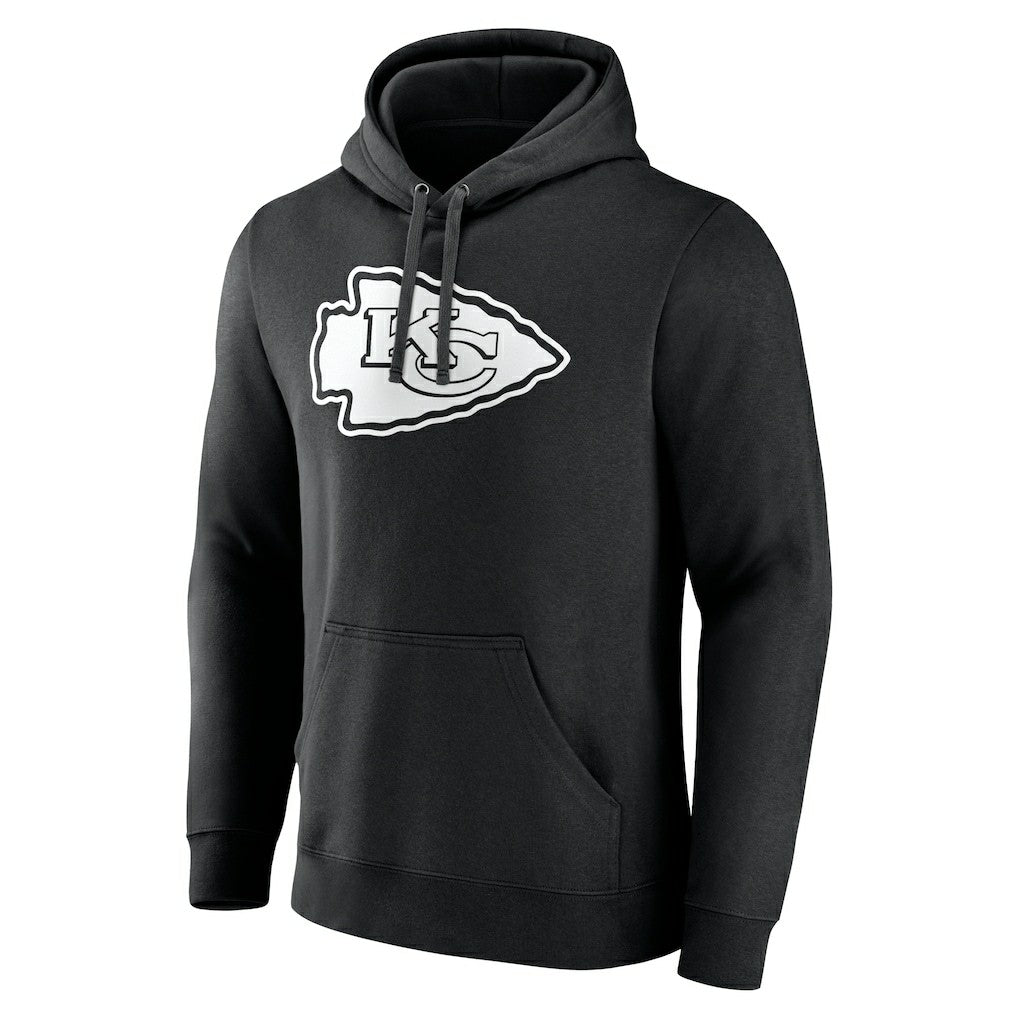 Kansas City Chiefs Personalized Name & Number Pullover Hoodie - Black discount