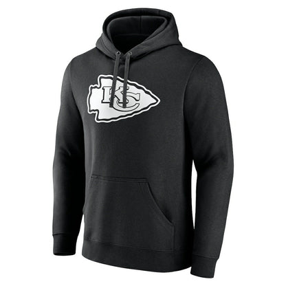 Kansas City Chiefs Personalized Name & Number Pullover Hoodie - Black discount
