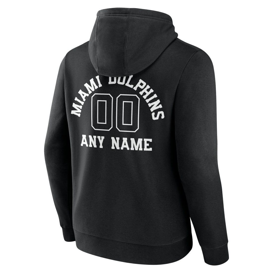 Miami Dolphins Personalized Name & Number Pullover Hoodie - Black sale