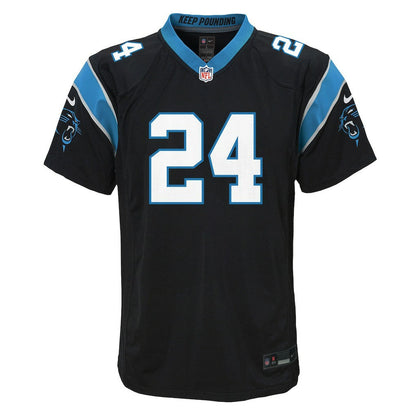 Jonathon Brooks Carolina Panthers Youth Game Jersey - Black | Nike for sale