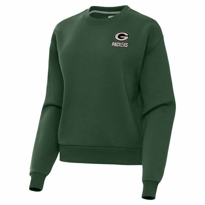 Green Bay Packers Antigua Women's Victory Pullover Sweatshirt - Hunter Green on sale
