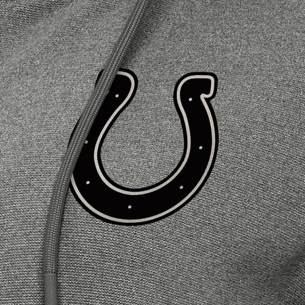 Indianapolis Colts Antigua Women's Seeker Full-Zip Hoodie Jacket - Heather Black sale