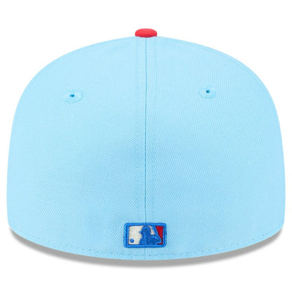 Washington Nationals 2025 Fourth of July Low Profile 59FIFTY Fitted Hat - Light Blue/Red | New Era
