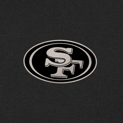 San Francisco 49ers Antigua Content Quarter-Zip Pullover Top - Black on sale
