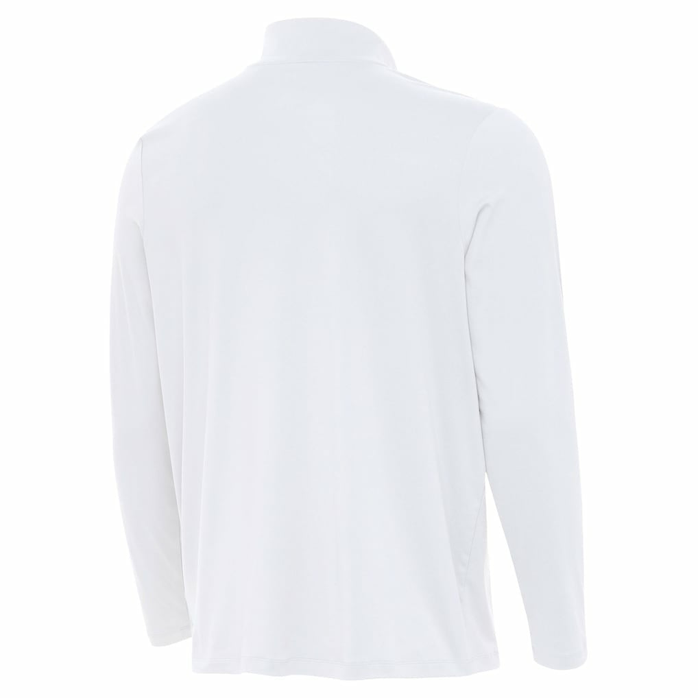 Indianapolis Colts Antigua Reprocess Quarter-Zip Top - White discount