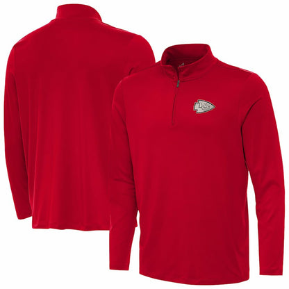 Kansas City Chiefs Antigua Reprocess Quarter-Zip Top - Red outlet