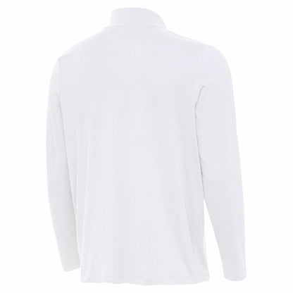 Tampa Bay Buccaneers Antigua Reprocess Quarter-Zip Top - White discount