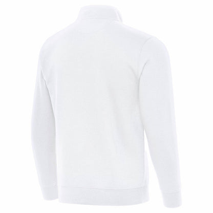 San Francisco 49ers Antigua Victory Quarter-Zip Top - White online