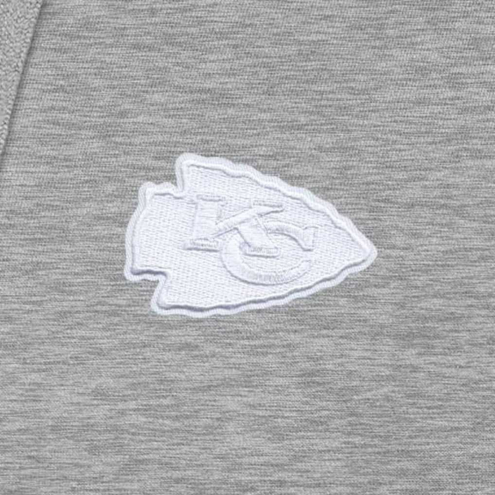 Kansas City Chiefs Antigua Victory Pullover Hoodie - Heather Gray on sale