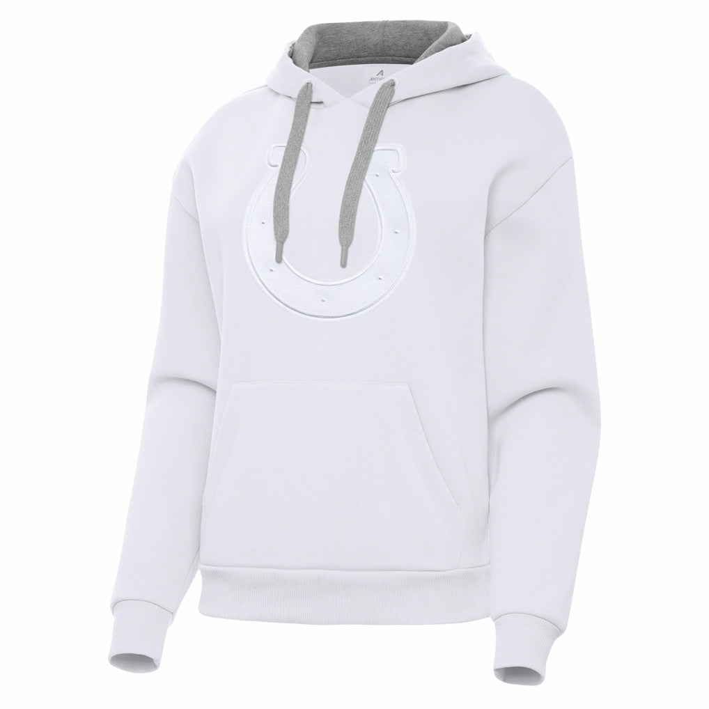 Indianapolis Colts Antigua Women's Victory Pullover Hoodie - White online