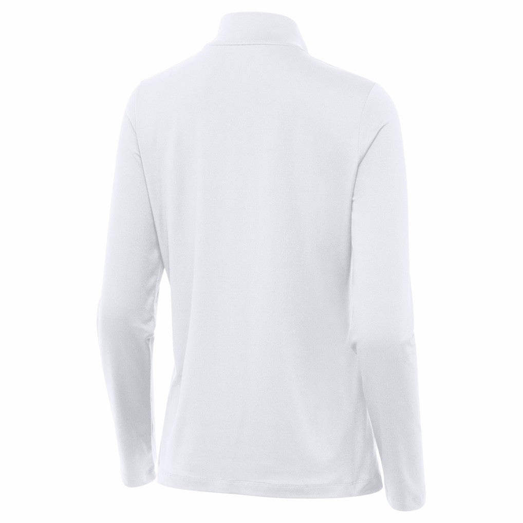 Indianapolis Colts Antigua Women's Reprocess Quarter-Zip Top - White cheap