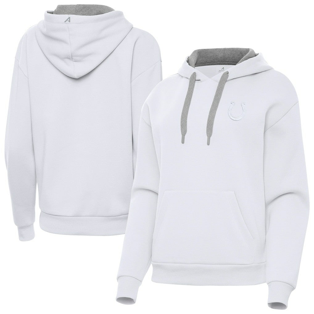 Indianapolis Colts Antigua Women's Victory Pullover Hoodie - White online