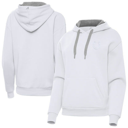 Indianapolis Colts Antigua Women's Victory Pullover Hoodie - White online