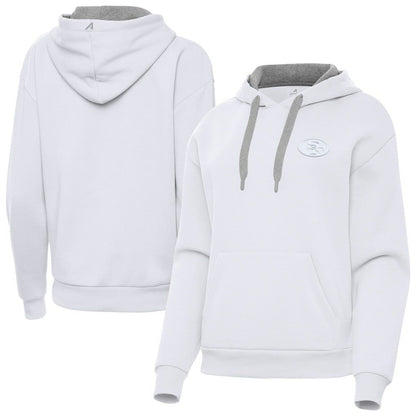 San Francisco 49ers Antigua Women's Victory Pullover Hoodie - White for sale