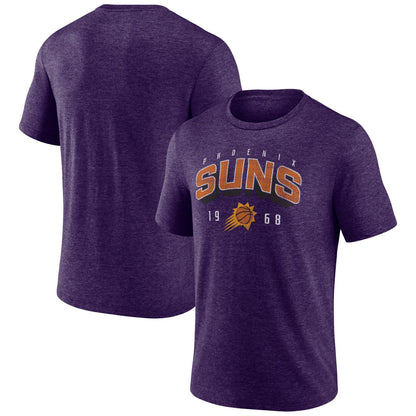 Phoenix Suns Purple Backboard Tri-Blend T-Shirt discount