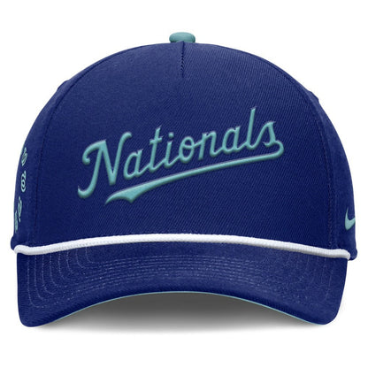 Washington Nationals Father's Day Rise Adjustable Hat - Royal | Nike