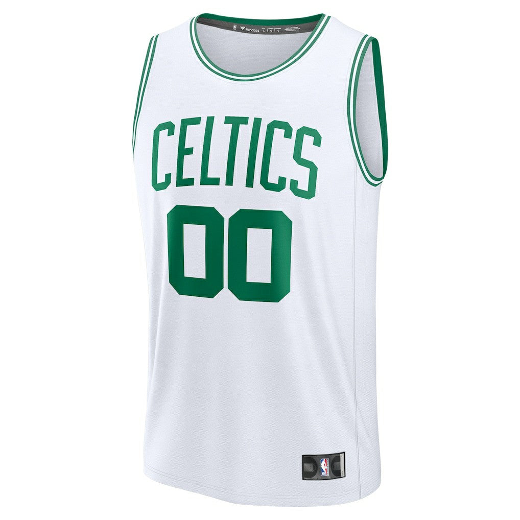 Boston Celtics Youth Fast Break Custom Replica Jersey - White - Association Edition | Fanatics shop