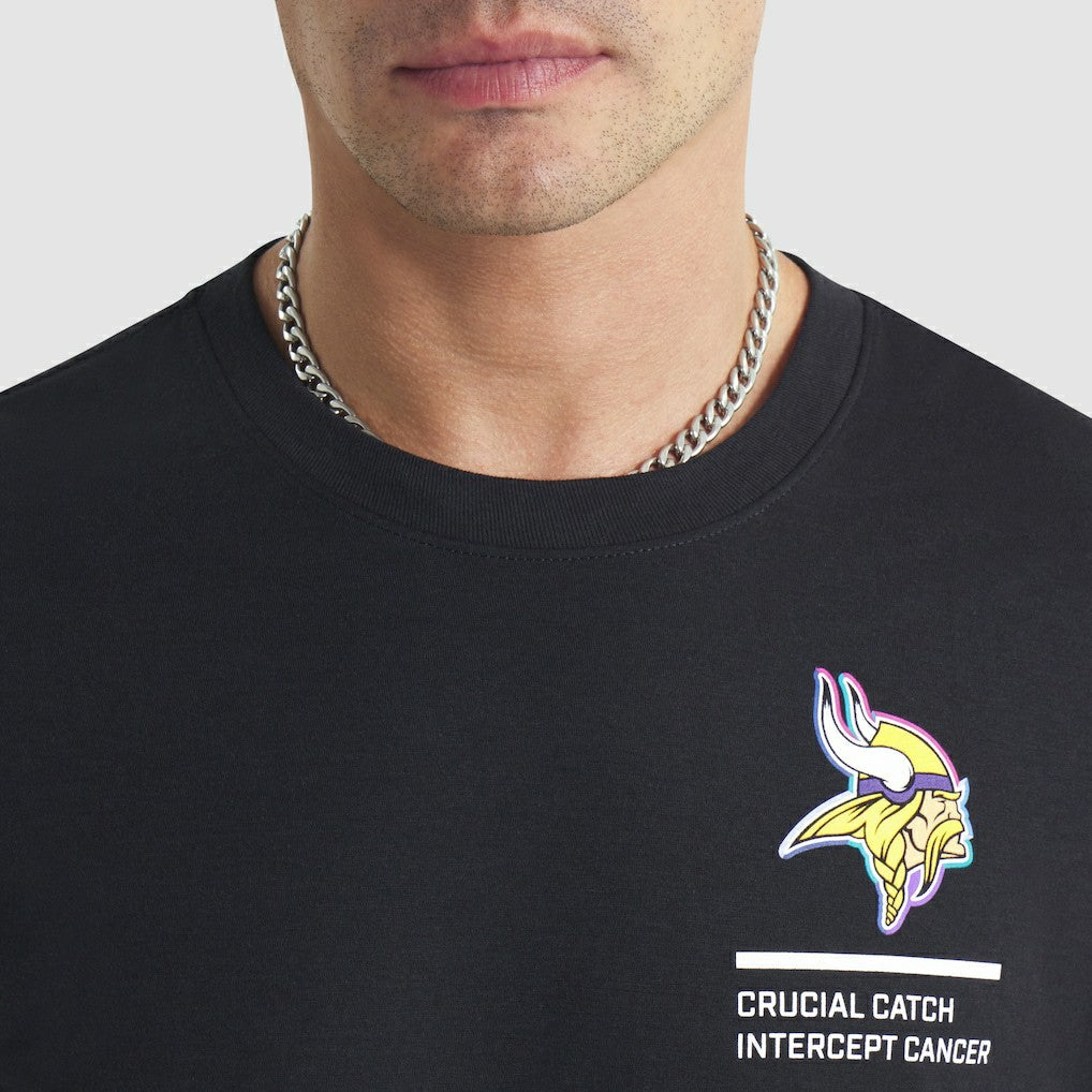 Minnesota Vikings 2025 NFL Crucial Catch Tri-Blend Dri-FIT T-Shirt - Black | Nike sale