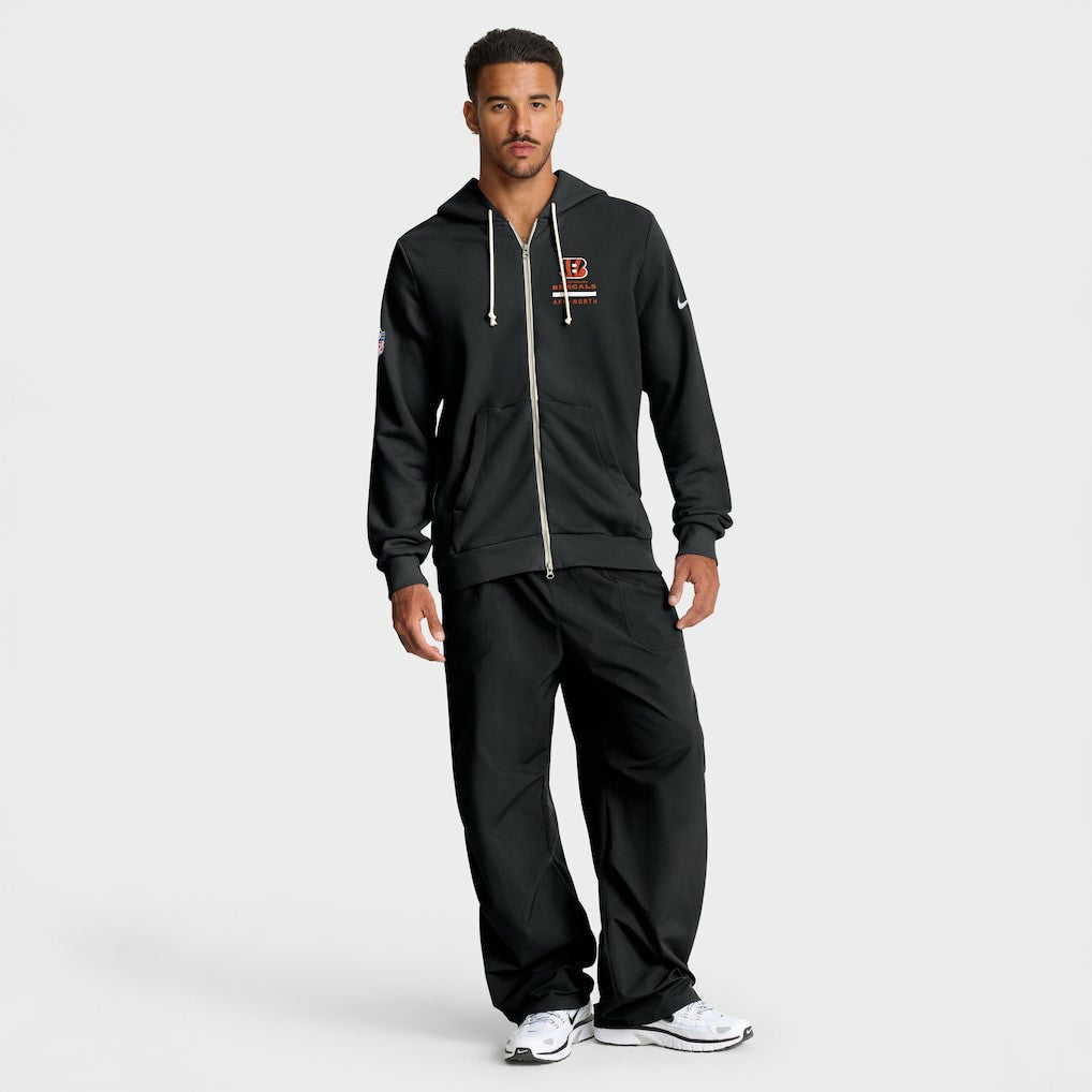 Cincinnati Bengals Sideline Standard Issue Utility Player Dri-FIT Full-Zip Hoodie - Black | Nike cheap
