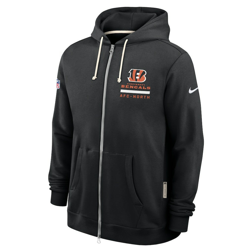 Cincinnati Bengals Sideline Standard Issue Utility Player Dri-FIT Full-Zip Hoodie - Black | Nike cheap