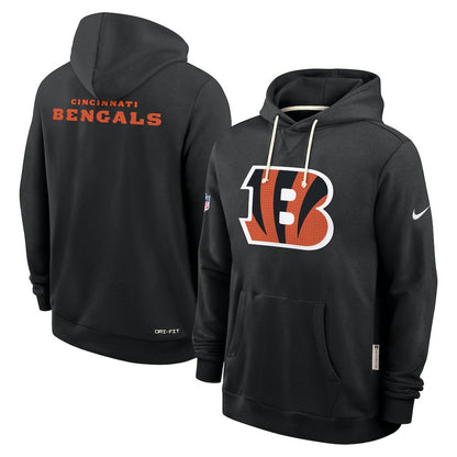 Cincinnati Bengals Sideline Standard Issue Initial Home Dri-FIT Hoodie - Black | Nike on sale