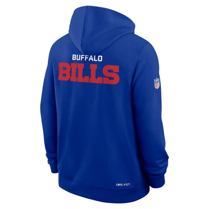 Buffalo Bills Sideline Standard Issue Initial Home Dri-FIT Hoodie - Royal | Nike cheap