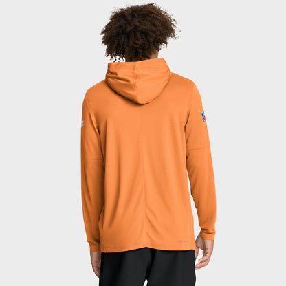 Tampa Bay Buccaneers Sideline Pass Accuracy Dri-FIT Long Sleeve Hoodie T-Shirt - Orange | Nike discount