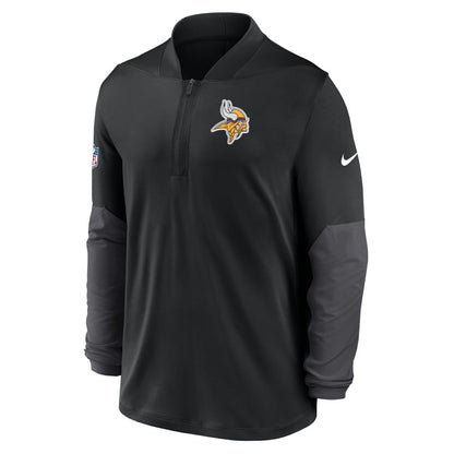 Minnesota Vikings Sideline Dri-FIT Half-Zip Pullover - Black | Nike sale