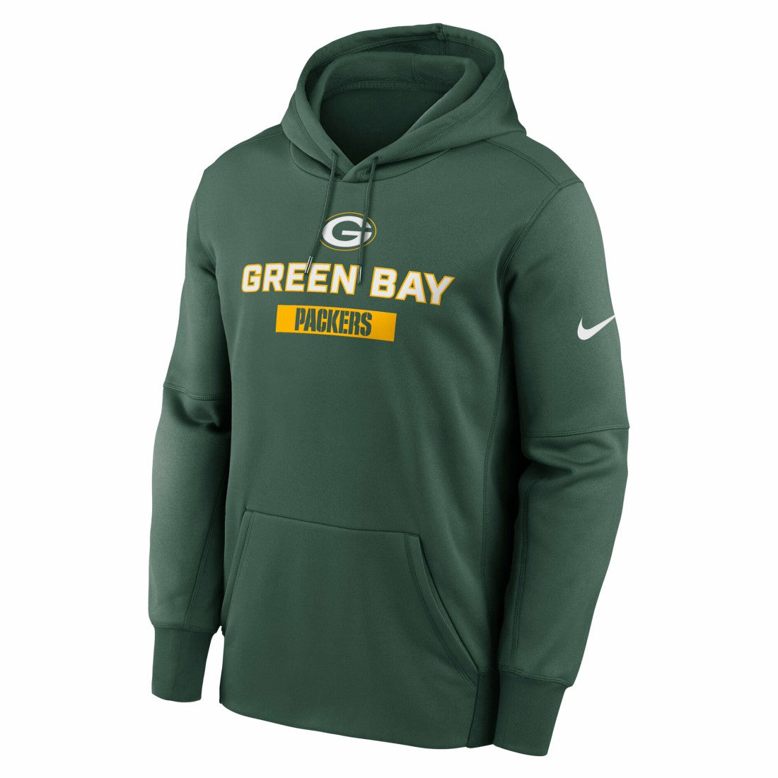 Green Bay Packers Toss Sweep Performance Pullover Hoodie - Green | Nike for sale
