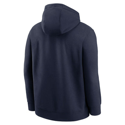 Seattle Seahawks Busted Play Club Fleece Pullover Hoodie - College Navy | Nike outlet