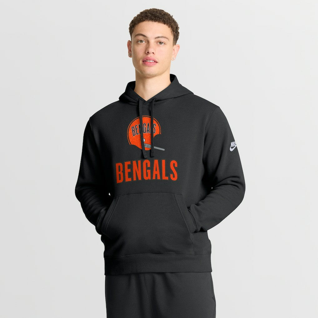 Cincinnati Bengals Best Season Rewind Club Pullover Hoodie - Black | Nike for sale